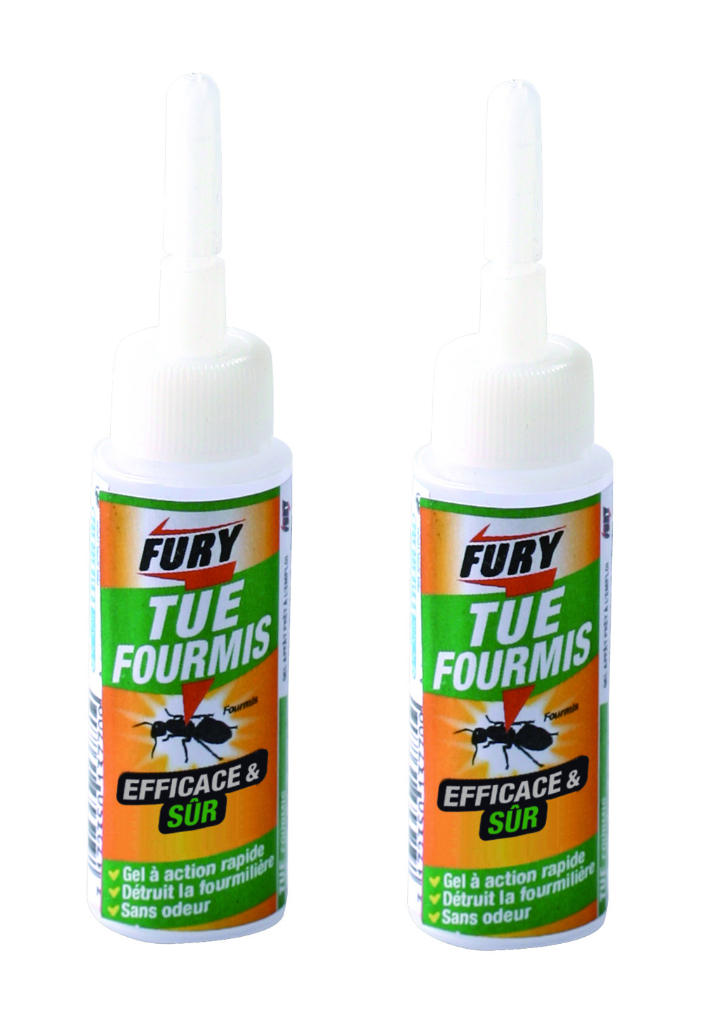 Fury tubes appâts fourmis carton 15 g