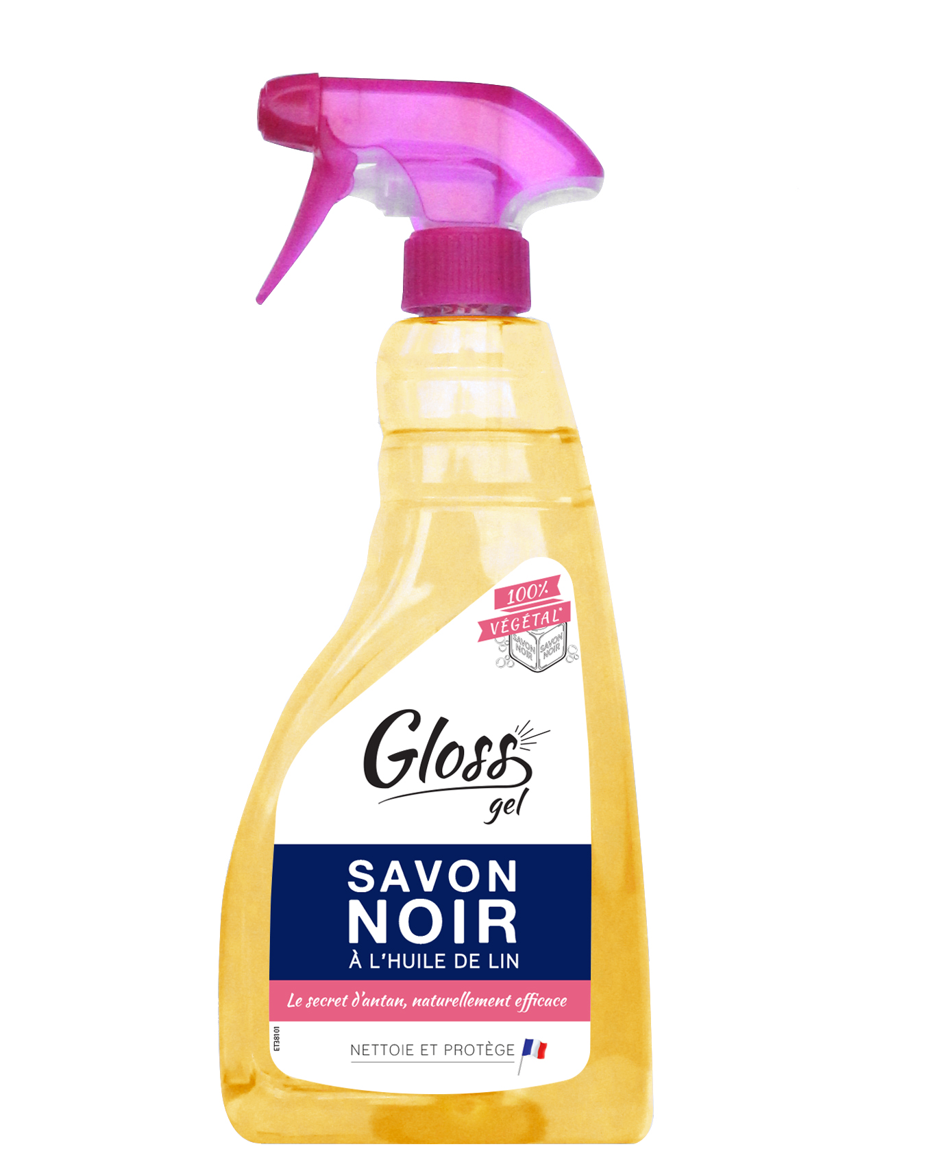 Gloss savon noir à l'huile de lin 750 ml