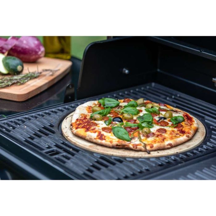 Culinary Modular : Kit Pizza Pierre à cuire + Plaque Inox Ø30cm +