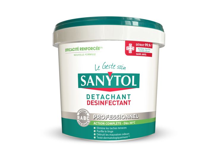 Sanytol pro détachant poudre 1.5 kg fr - le Club