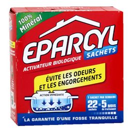 Activateur biologique fosse septique 22 doses - EPARCYL - le Club