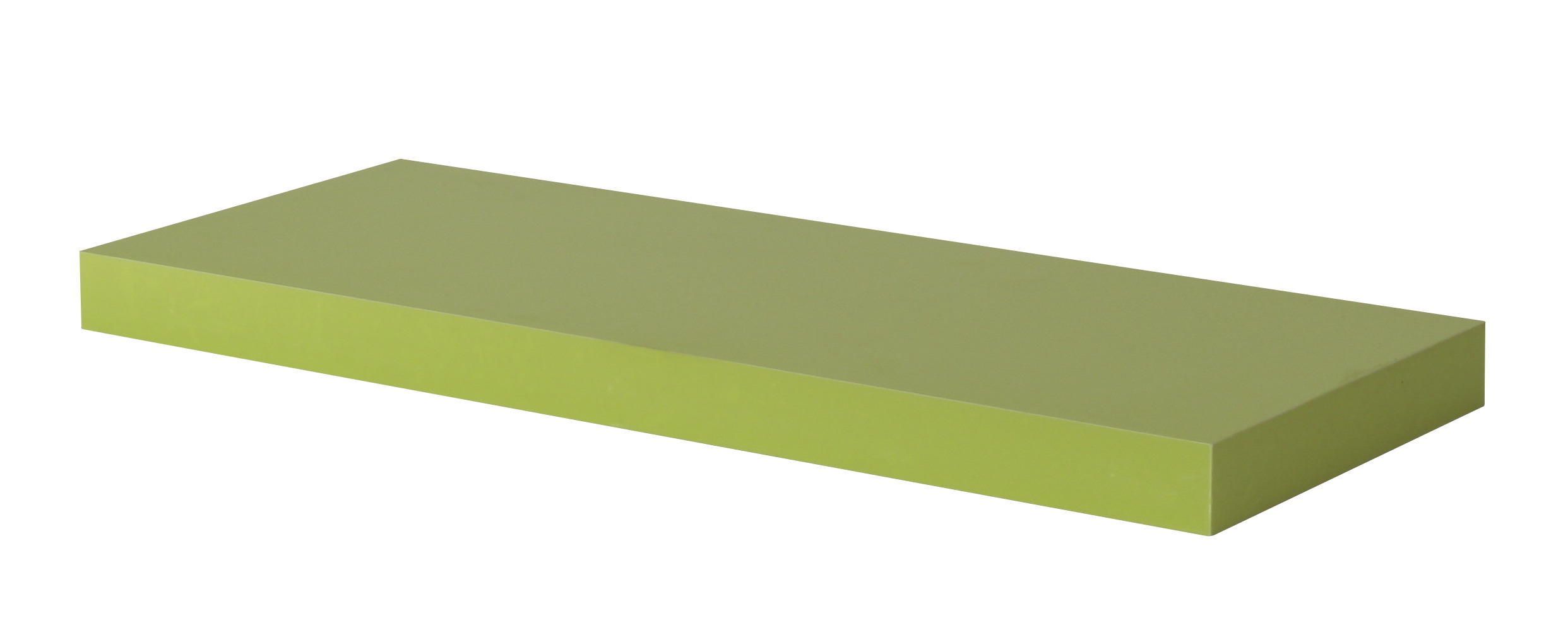 Etagère murale  vert 90x23.5 cmx38mm - DECO SYSTEM