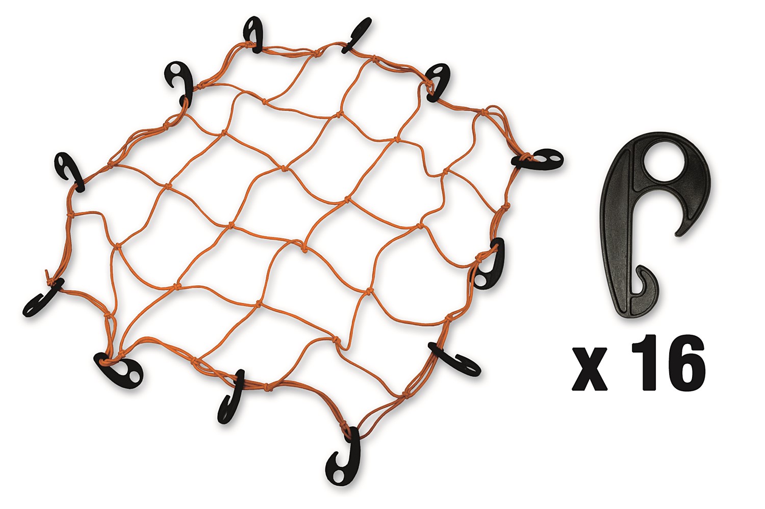 Filet élastique avec crochets polyamide Ø 5 mm - CHAPUIS