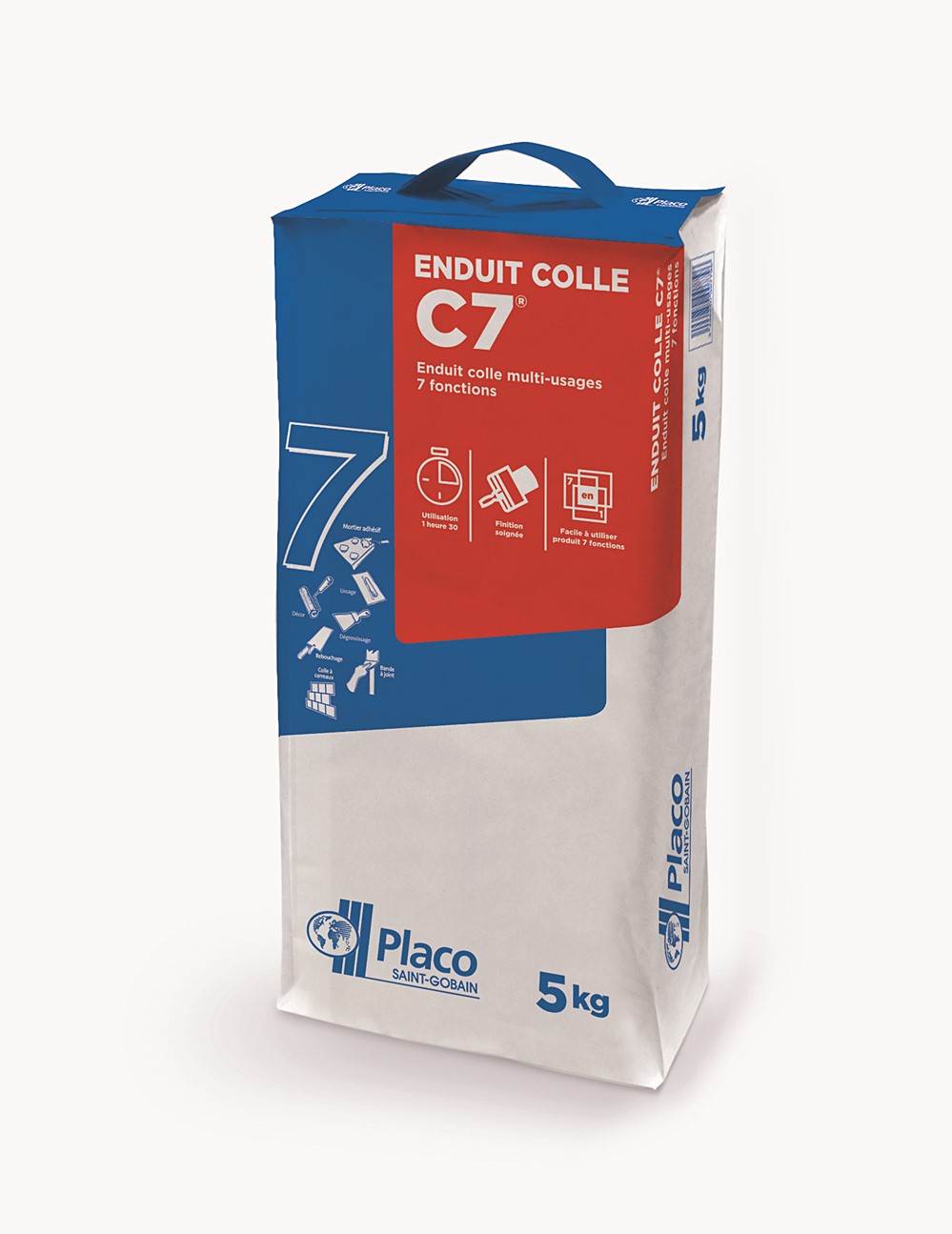 Enduit Colle C7 multi-usage 15kg - PLACO®