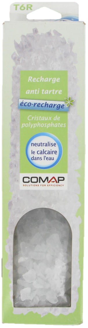 Recharge Cristaux Polyphosphates Cartouche Filtre Anticalcaire - COMAP