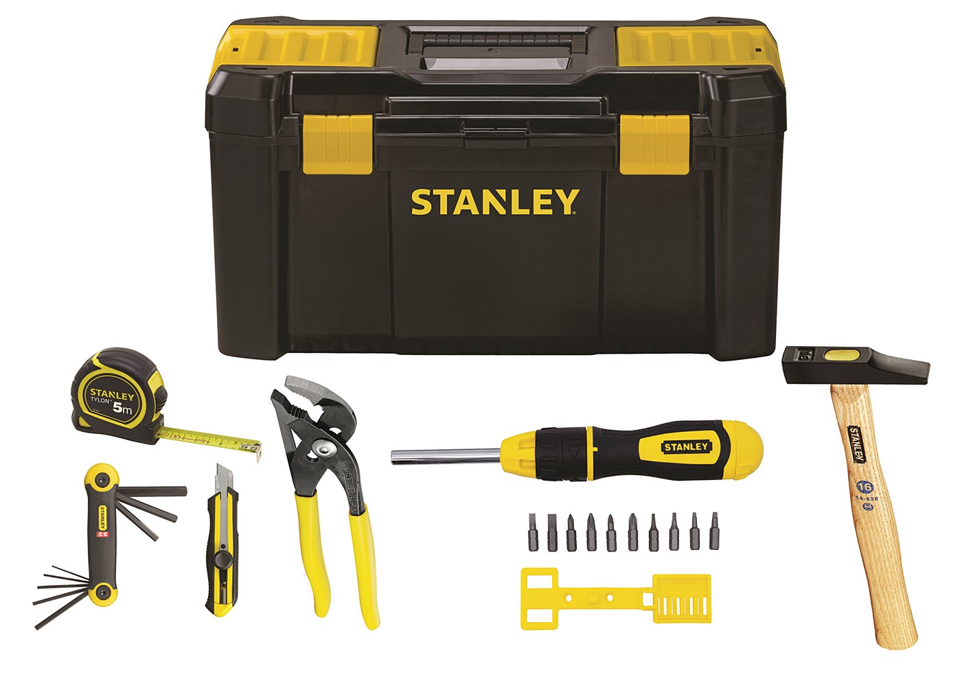 Boite à outils + 6 outils - STANLEY  