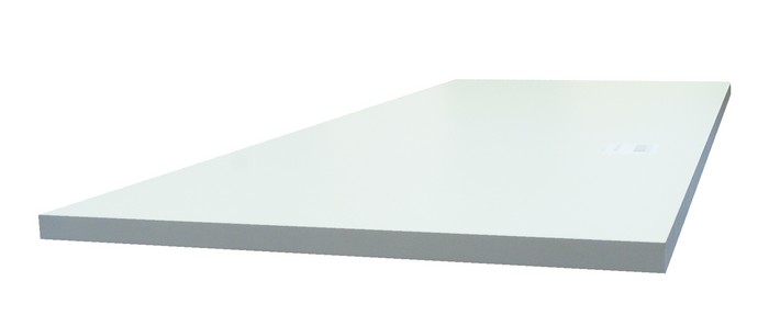 Tablette mélaminée blanche 120cm 300x18 mm - SUP BOIS
