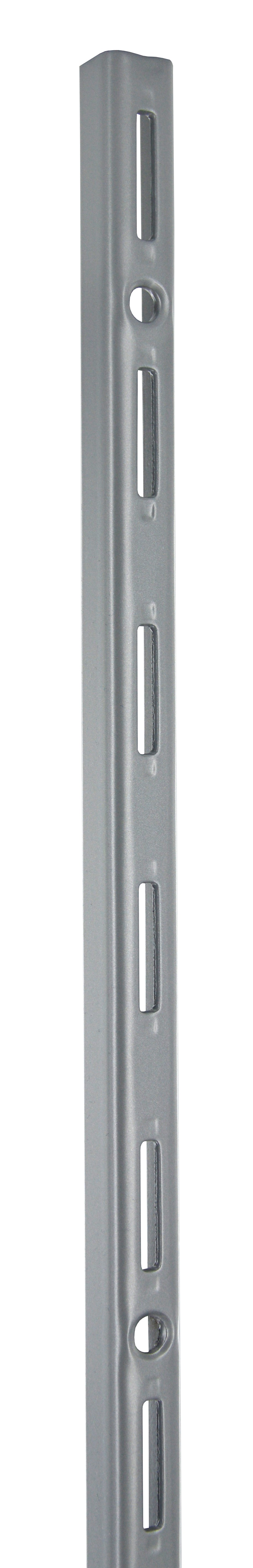 Crémaillère simple H1000mm entraxe 50mm acier époxy gris