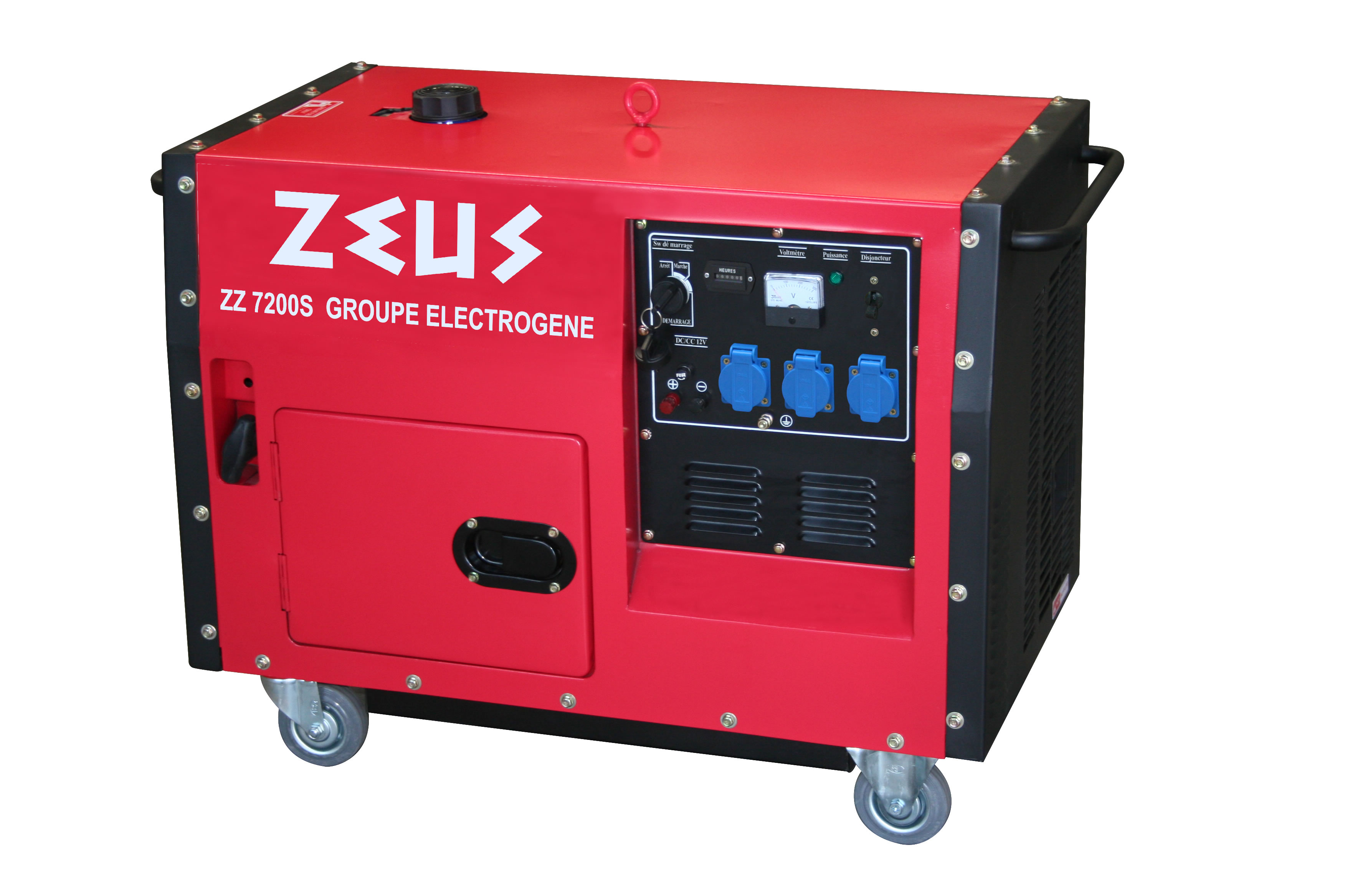 Groupe électrogène essence 6000W démarrage électrique - ZEUS