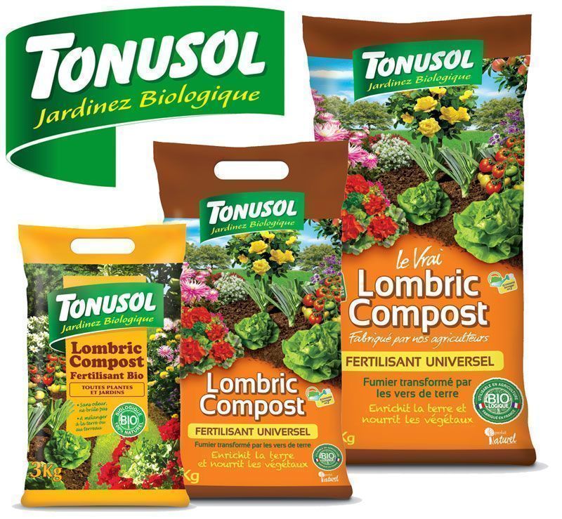 Tonusol Terreau Biologique Agrumes Et Plantes Du Soleil - 20 Litres - Spécial Citronniers Orangers Oliviers